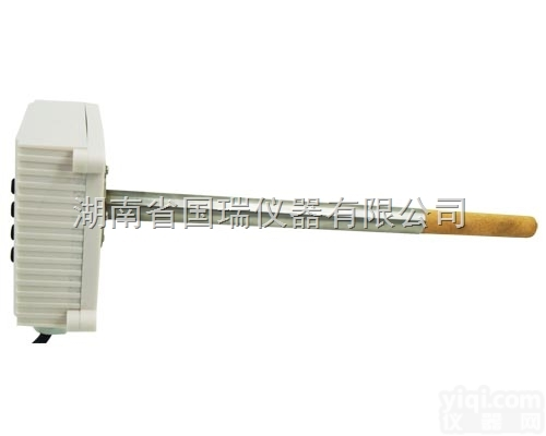 IAQ-2-TH-Y04  一体壁挂固定法兰<em>管道式</em>探头<em>温湿度</em>检测控制器