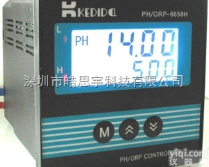 6658工业<em>在线式</em>PH计<em>控制器</em> ORP变送器