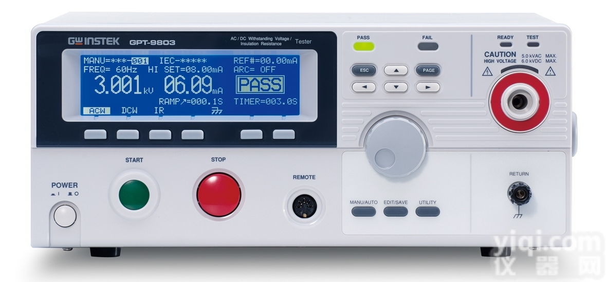 GPT-9804  台湾<em>固纬GPT-9804</em>电子安规测试仪