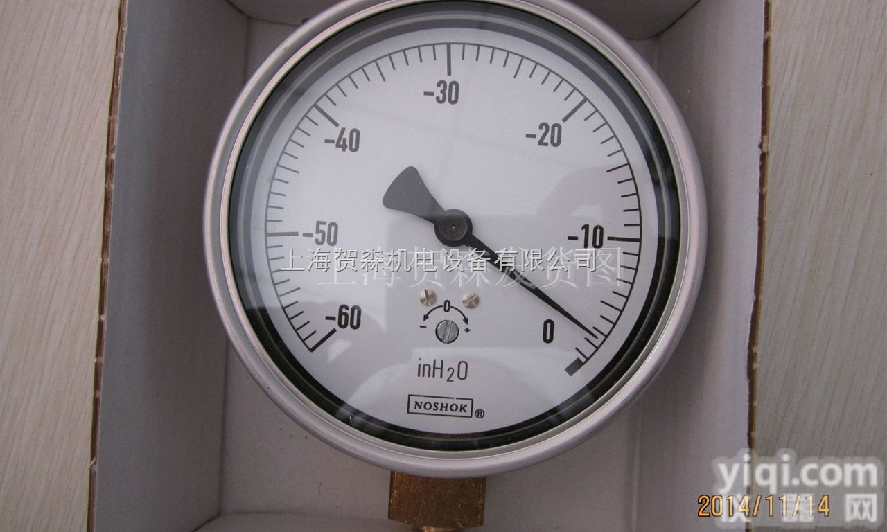 40.200.<em>60</em>  美国NOSHOK<em>压力表</em>40.200.<em>60</em>
