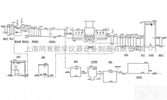 TYSCL-145  给水厂<em>工艺流程</em>整套实验装置|水处理工程实验装置