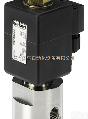 burkert<em>2200</em>直动式两位两通<em>电磁阀</em> 宝德<em>2200</em>