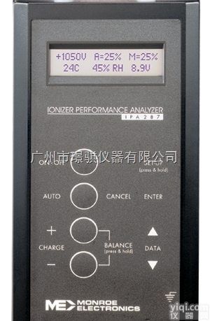 ME-287A  <em>美国</em>MONROE<em>原装</em>IPA287A手持离子风扇<em>监测</em>仪