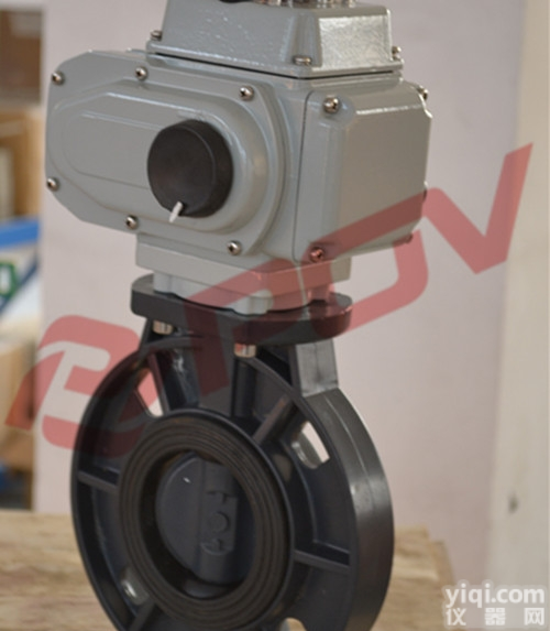 D971X  调节型UPVC<em>电动蝶阀</em>4-20mA过<em>酸碱</em>介质