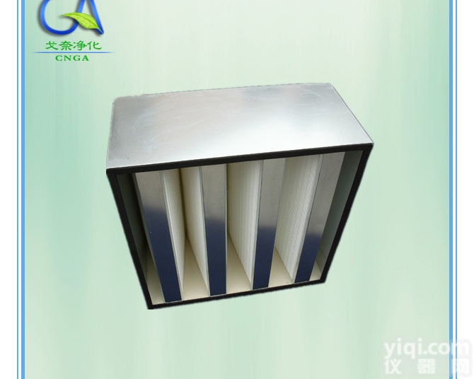 GA-WV292  H13金属框V型大<em>风量</em><em>组合式</em>HEPAGX过滤器 【厂家直销 出口质量】