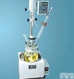 YY-F-20L  销售<em>北京</em>单<em>玻璃</em>反应釜厂家20L