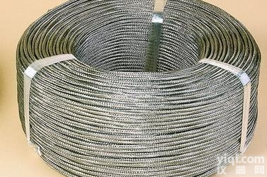 KX  不锈钢热电偶线 屏蔽线 <em>玻璃纤维</em><em>编织</em>屏蔽线 测温线 补偿<em>导线</em> KX