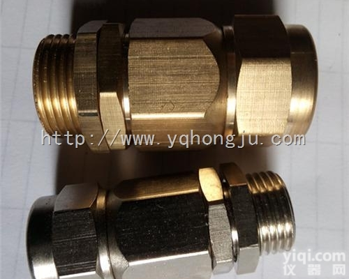 CNC  数控及CNC加工黄铜<em>铠装</em><em>填料</em>函 1/2防爆<em>填料</em>函