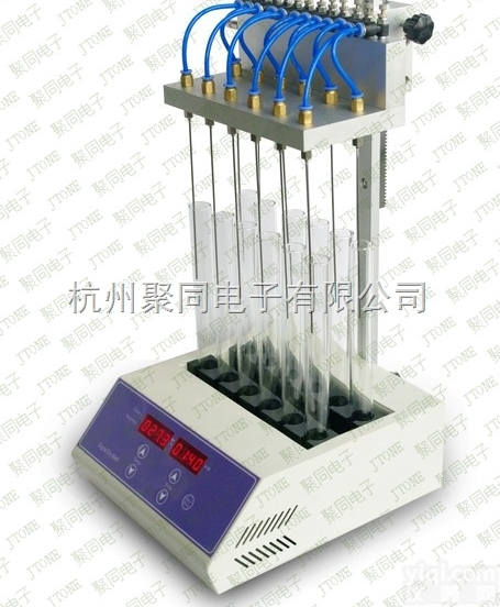 12位可视氮吹仪，<em>氮气</em>吹扫样品<em>浓缩</em>仪