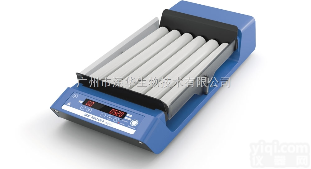 德国IKA 6轴滚轴<em>混匀</em><em>振荡器</em>（基本/<em>数显</em>）ROLLER 6