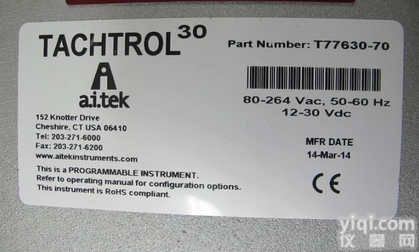 T77630  阿<em>泰克</em><em>防爆</em>相同<em>转速表</em>T77630