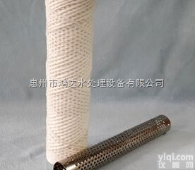 10寸10微米  鸿达供应 10寸 <em>耐高温</em> 不锈钢骨架 <em>脱脂棉</em><em>滤芯</em>（纯棉<em>滤芯</em>）