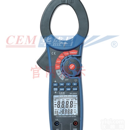 DT-3353 真<em>有效值</em>功率数字<em>钳形表</em>