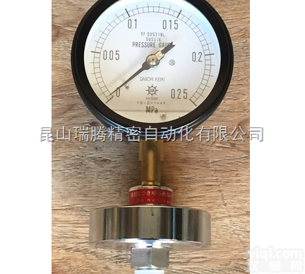 PK-1 AU-R3/8-<em>100</em>  *计器DAIICHI KEIKI<em>隔膜</em>式<em>压力计</em>