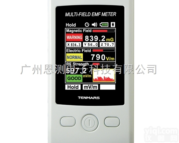 TM-190  <em>台湾</em>泰<em>玛斯</em> 高<em>低频</em>磁场电磁波测试器