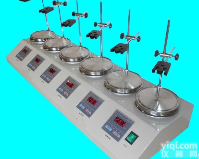 HJ-6A  <em>数显多头磁力加热搅拌器</em>