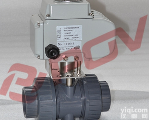 PO9922  塑料电动<em>球阀</em>开关型||<em>UPVC</em><em>电动阀门</em>AC220V