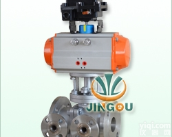 气动保温球阀-<em>气动夹套保温球阀</em>-沥青专用球阀