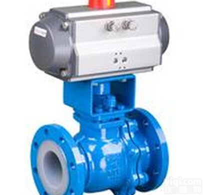 <em>Q641F46</em>  <em>Q641F46</em><em>气动</em>衬氟<em>球阀</em>