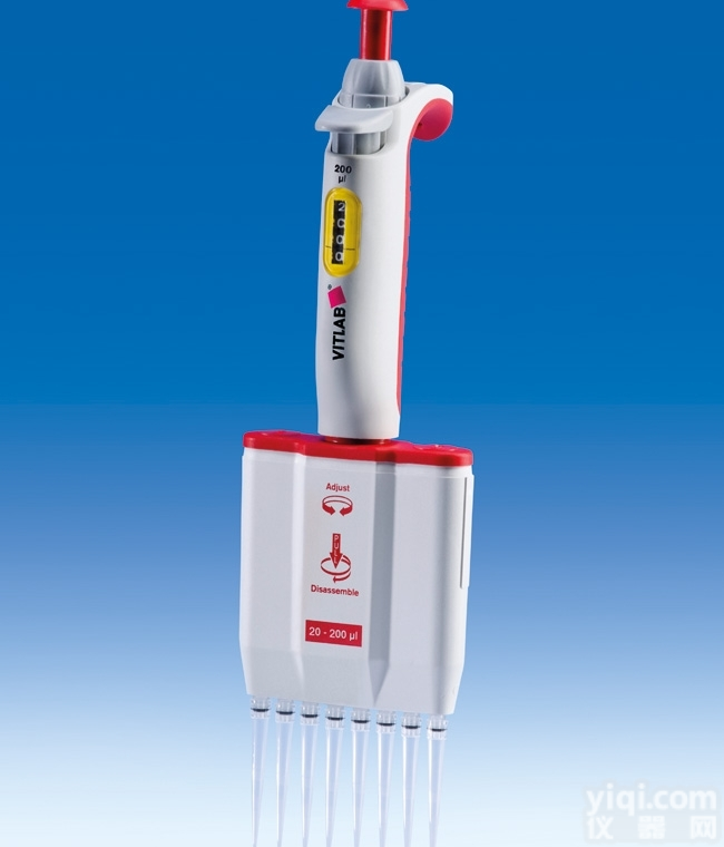 VITLAB<em>进口</em>8<em>通道</em>微量移液器德国<em>进口</em>12<em>通道</em>微量移液枪