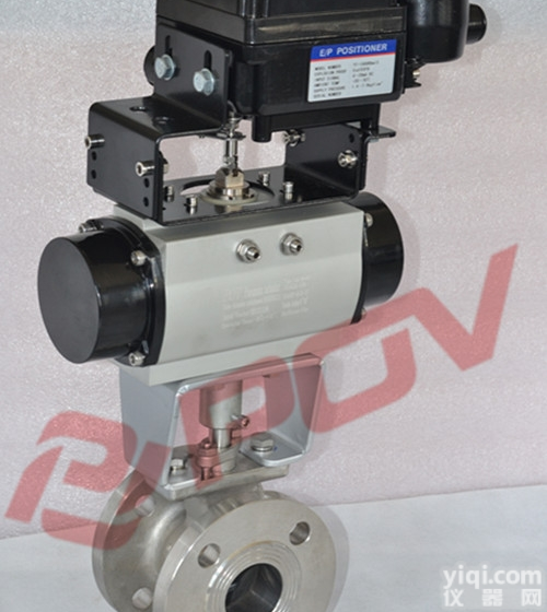 不锈钢气动V型<em>球阀</em>配<em>气源</em>过滤器