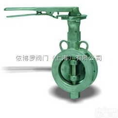 163354-759  上海依博罗<em>手柄</em>式<em>不锈钢</em>双偏心<em>蝶阀</em>