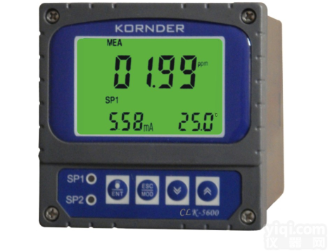 CKL-<em>5600</em>  余氯<em>检测</em>仪KORNDER（德国<em>康德</em>）CLK-<em>5600</em>