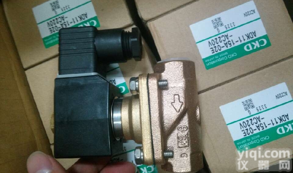 CKD二位五通<em>先导</em><em>电磁阀</em>日本<em>原装进口</em>