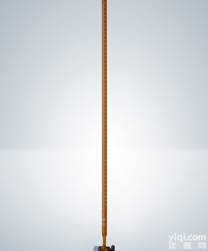 class AS  德国<em>进口</em>Hirschmann赫<em>施曼</em>带玻璃旋塞阀棕色<em>滴定管</em>