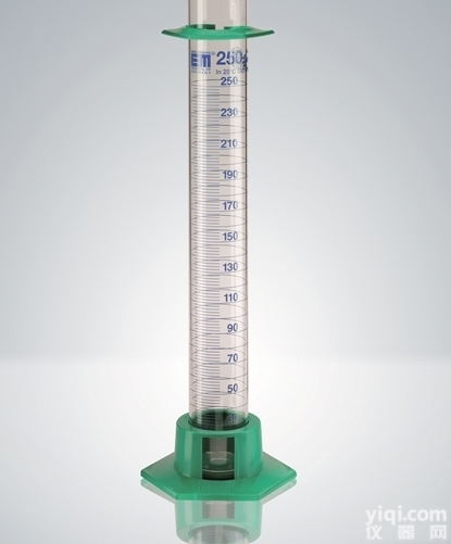 class A级  德国Hirschmann赫<em>施曼</em>进口带塑料底座<em>刻度</em><em>量筒</em>