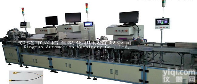 RF射频同轴线材<em>全自动</em><em>组装机</em>