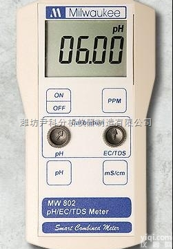 YK-MW802  便携式pH/EC（<em>电导</em>率）/<em>TDS</em><em>测试仪</em>/多参数水质分析仪