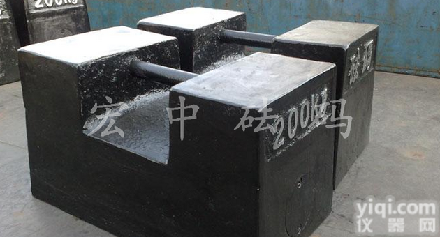 M1  <em>双辽</em>200千克纯铸铁<em>砝码</em>生产厂家