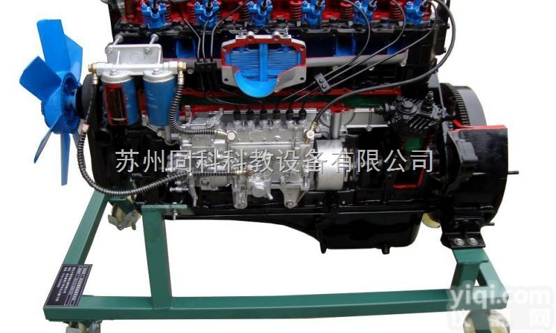 TKQC-<em>康明斯</em>6CT  柴油发动机<em>实物</em><em>解剖</em>模型