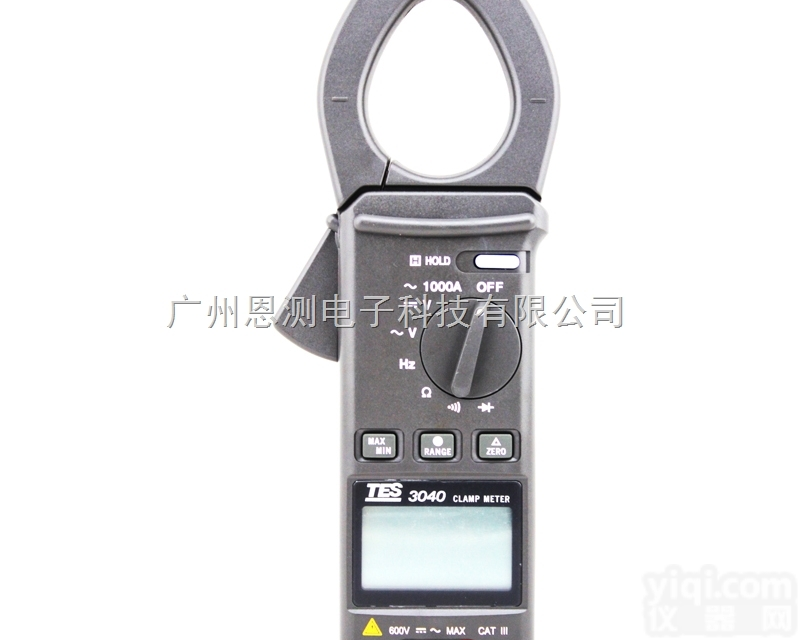 <em>TES</em>-<em>3040</em>  台湾泰仕 <em>TES</em><em>3040</em> 钳表 交流<em>钳形表</em>