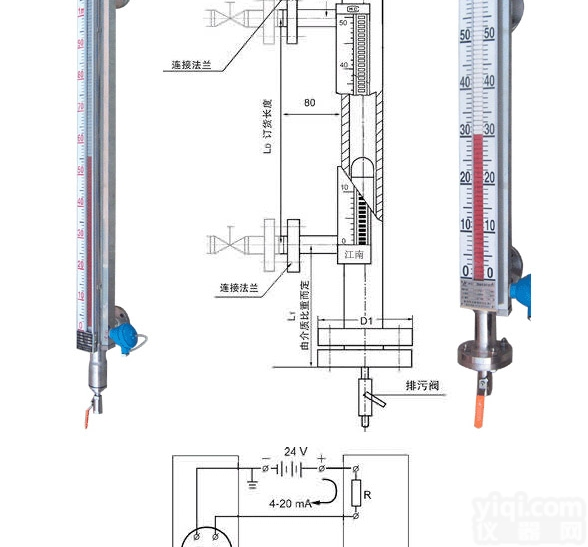 UHZ-517C12B  <em>高温高压磁翻柱液位计</em>