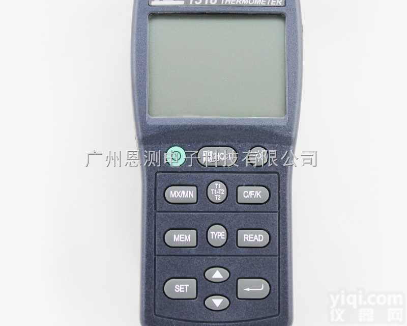 TES-<em>1318</em>  台湾泰仕 白金电阻<em>温度表</em>（<em>温度计</em>）TES<em>1318</em>