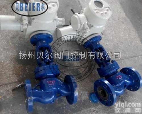 J941H-64I-DN50  一体化<em>开关</em>型高<em>压电</em>动截止阀J941H-64I-DN50