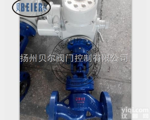 J941H-40I DN100  电动<em>铬钼钢</em>高温<em>截止阀</em>