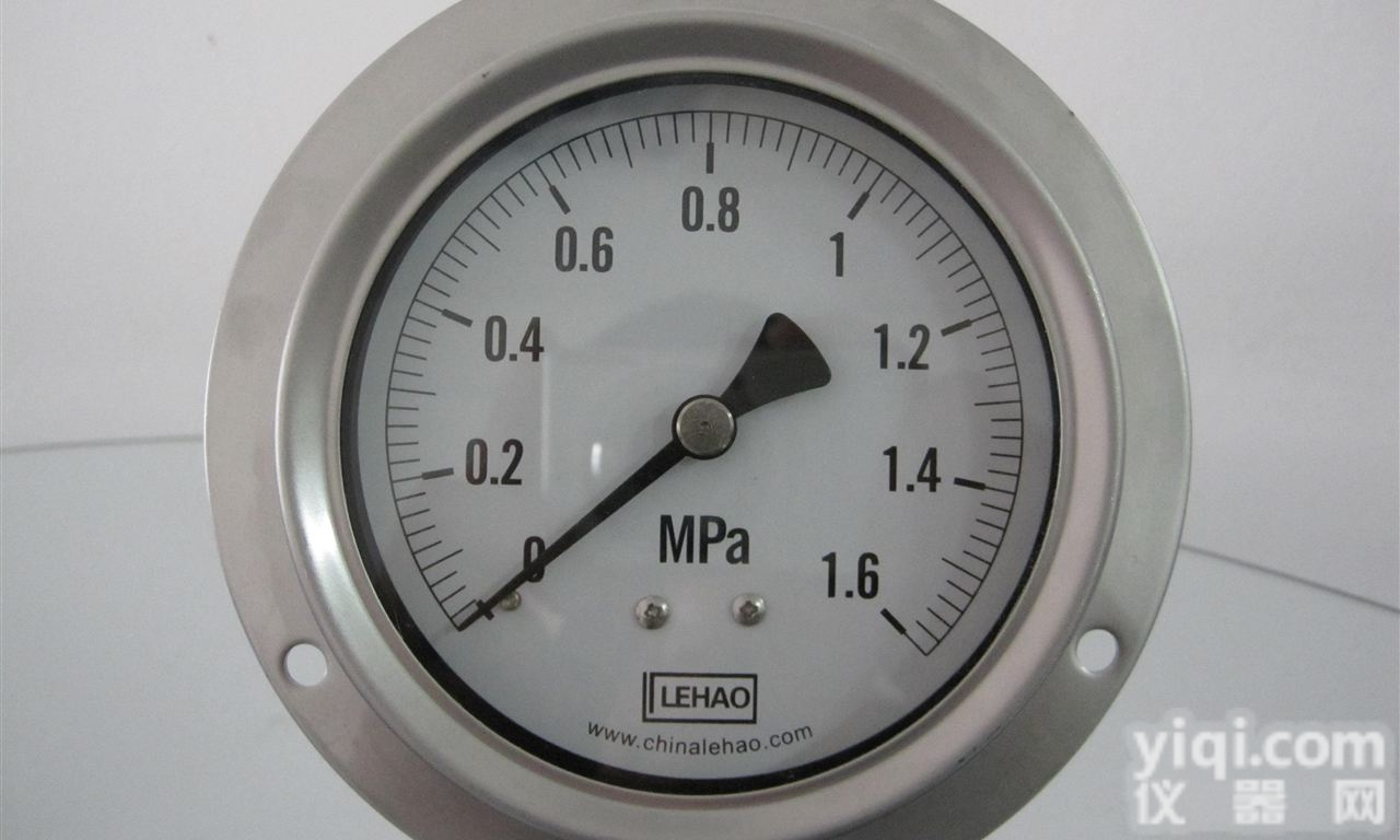 YTF-100HZT  不锈钢轴向带边<em>压力表</em>生产<em>厂家</em>-<em>上海</em>勒豪