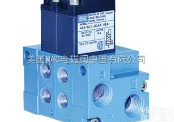 44系列小<em>四通</em>阀  MAC<em>电磁阀</em>44系列直动式小<em>四通</em>阀|接口M5