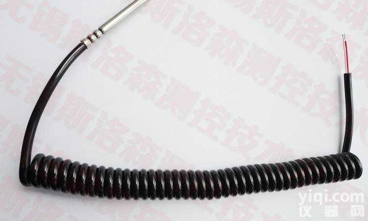 热电阻 防水弹簧线温度<em>传感器</em> PT100 PT1000 防<em>水温</em>度<em>传感器</em>