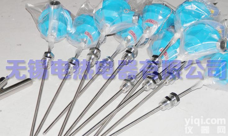 PT100温度<em>传感器</em>，PT100<em>传感器</em>、WZP-331活动螺纹热电阻