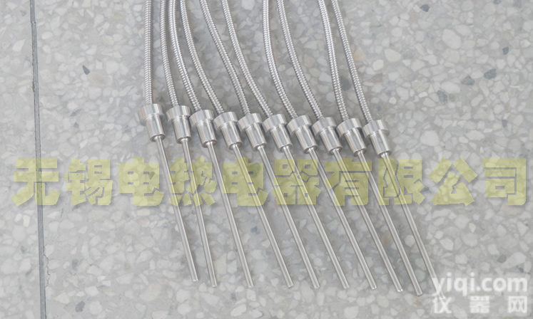 <em>热电偶</em>、热电阻、<em>不锈钢</em>软管螺纹固定<em>PT100</em>温度传感器