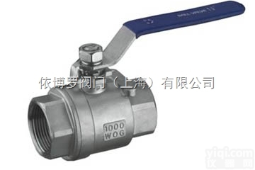 Q11F  上海依<em>博罗</em>二<em>片式</em>丝口<em>球阀</em>