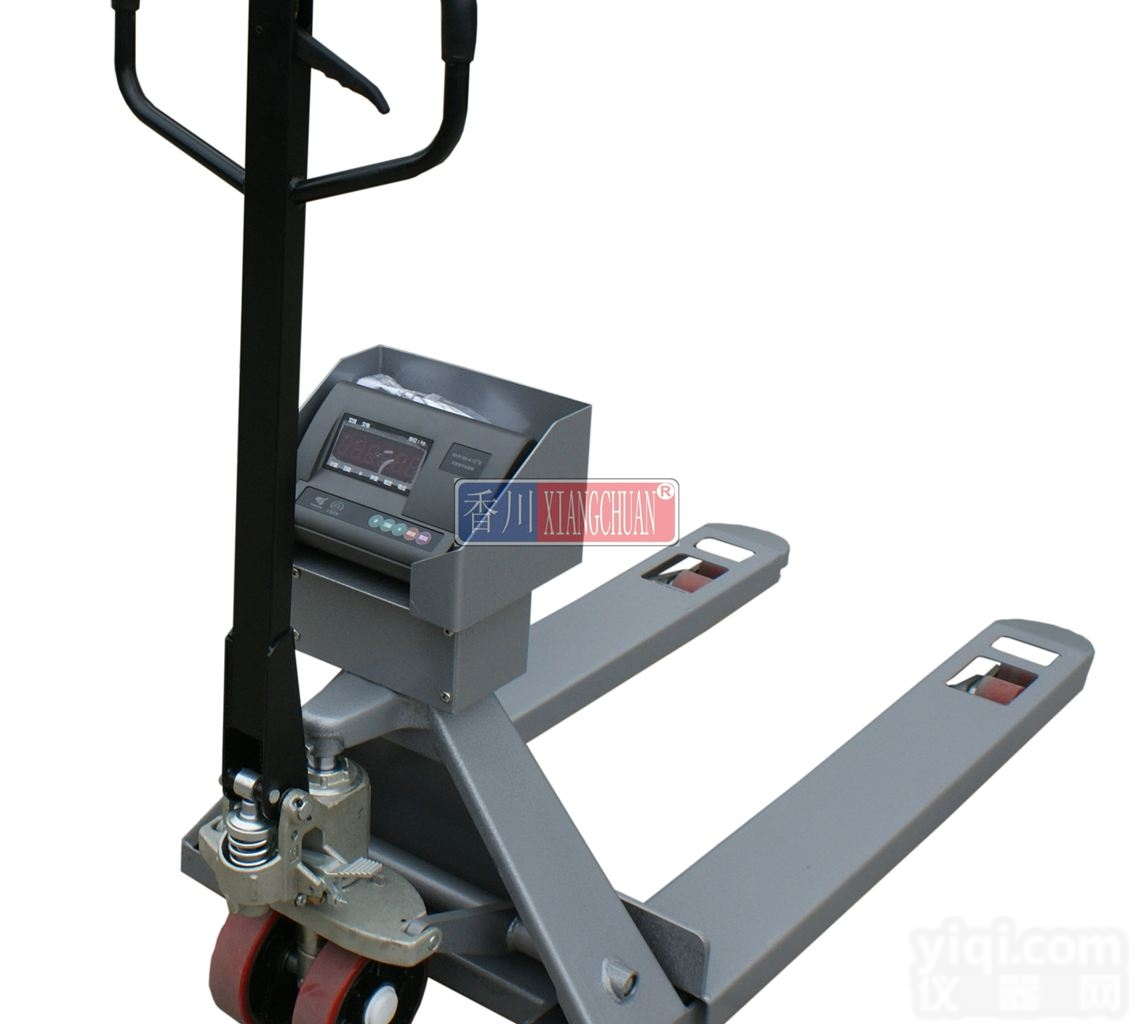 DCS  宝鸡2吨搬运<em>叉车</em>电子秤<em>打印</em>电子<em>叉车</em><em>地牛</em>磅秤价格