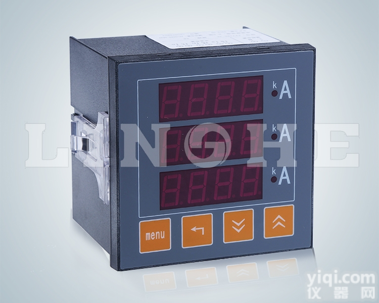 带上下限<em>报警</em>功能<em>可编程</em>三相<em>数显</em>电流表PA194I