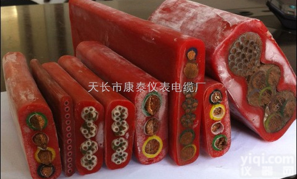 <em>硅橡胶</em>护套<em>扁平</em>电缆