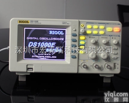 普源<em>DS1102E</em> 数字<em>示波器</em>100M 双<em>通道</em> 1GS/S采样 存储深...
