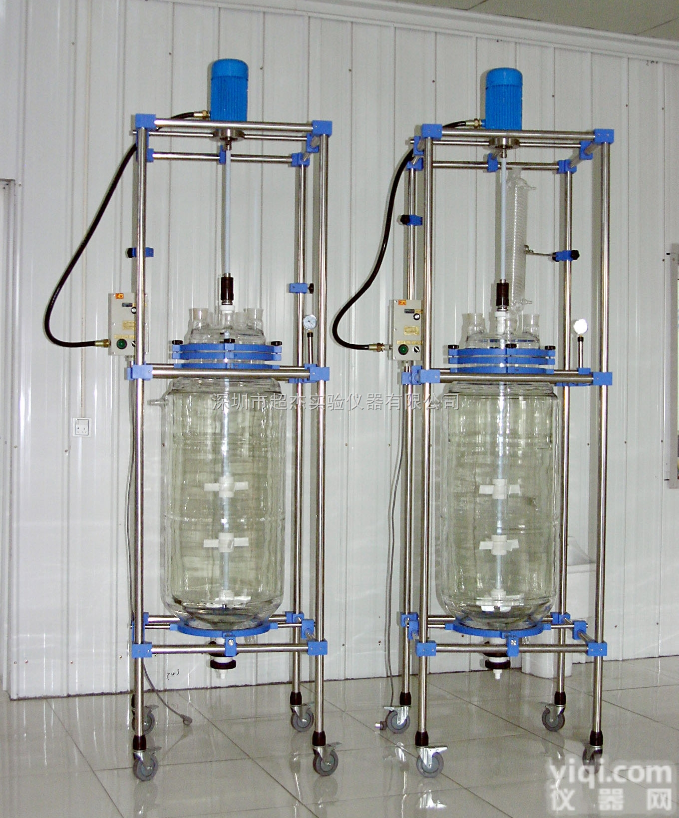 CJ-50L  <em>广州双层玻璃反应釜</em>/<em>广州双层玻璃反应釜</em>价格